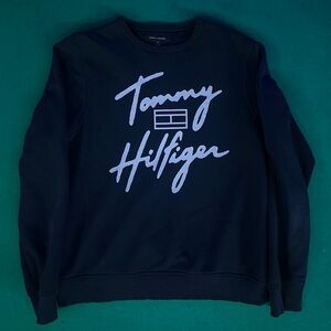 Tommy Hilfiger Navy Crewneck Sweater